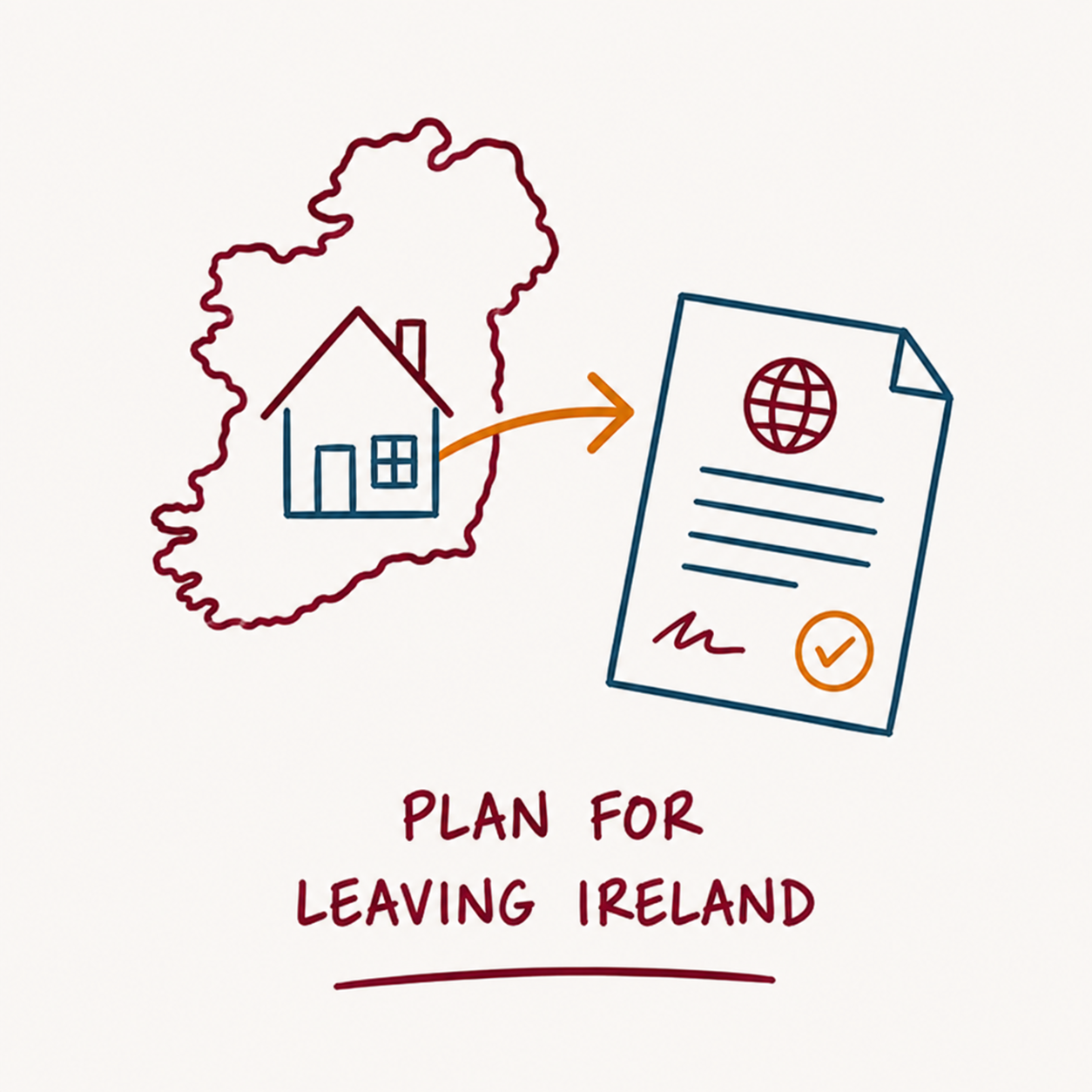 Leaving Ireland tax planning illustration