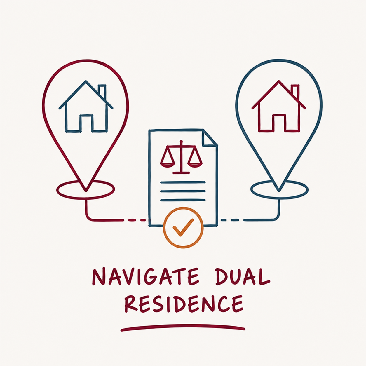 Tax treaty and dual residence illustration