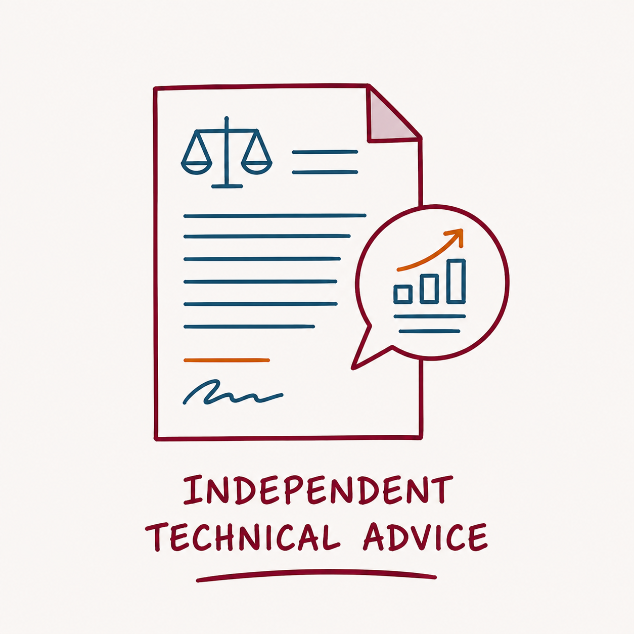 Independent tax advice illustration
